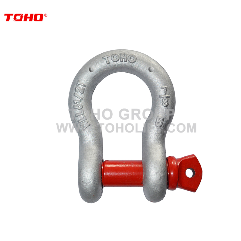 Screw Pin Anchor Shackle 5/16" Lifting & Towing 2 pc 