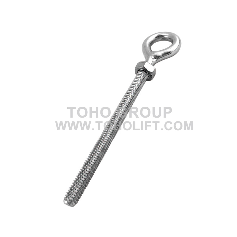 Eye Bolt with Nut, Stainless Steel MATERIAL: AISI304  AISI316