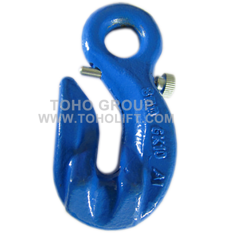 G100 Special Eye Grab Hook with Safety Pin (TH-1023)