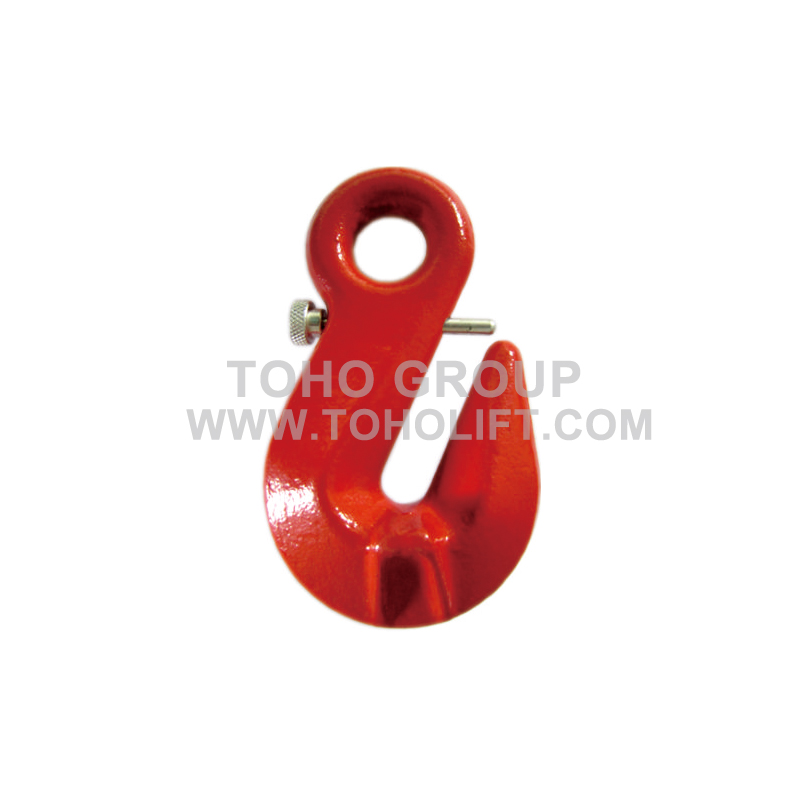 G80 Eye Shortening Grab Hook with Safety Pin (TH-317)