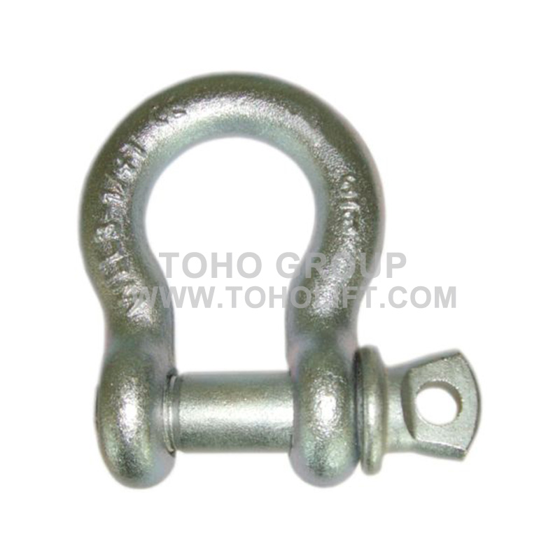 G80 Screw Pin Alloy Bow Shackle (TH-758)