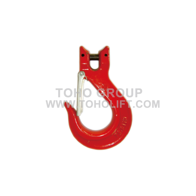 G80 U.S. Type Clevis Slip Hook with Latch (TH-69)