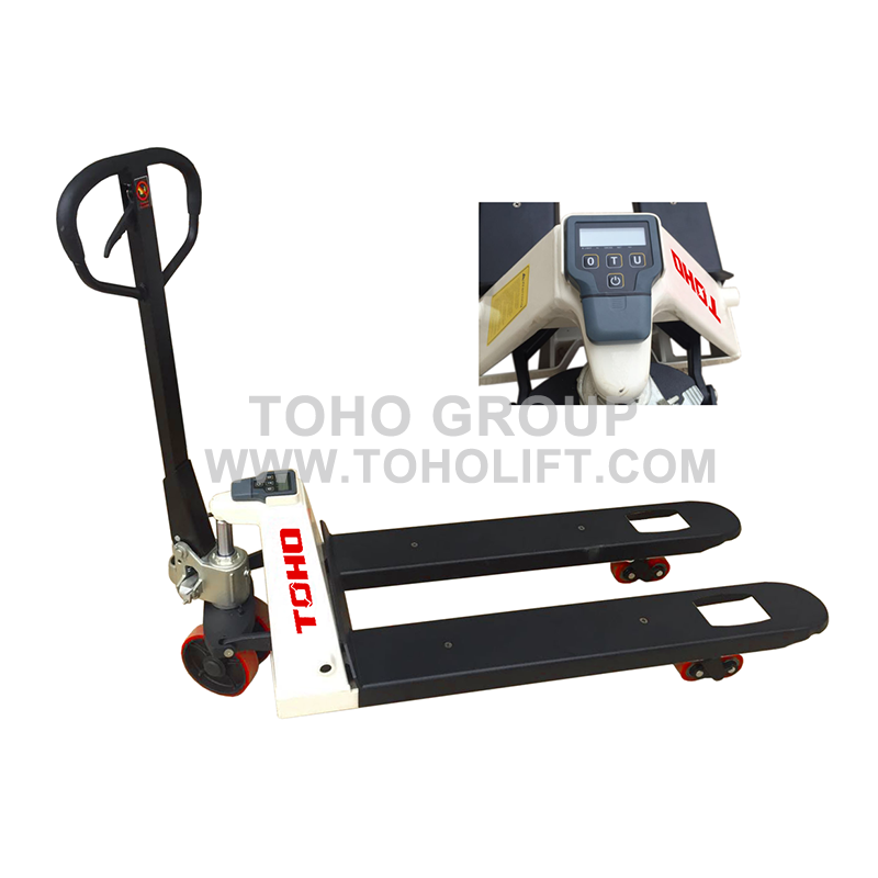 HAND PALLET TRUCK WITH SCALE