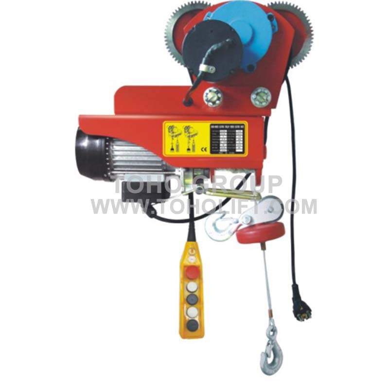 MINI Electric Wire Hoist With Moving Trolley