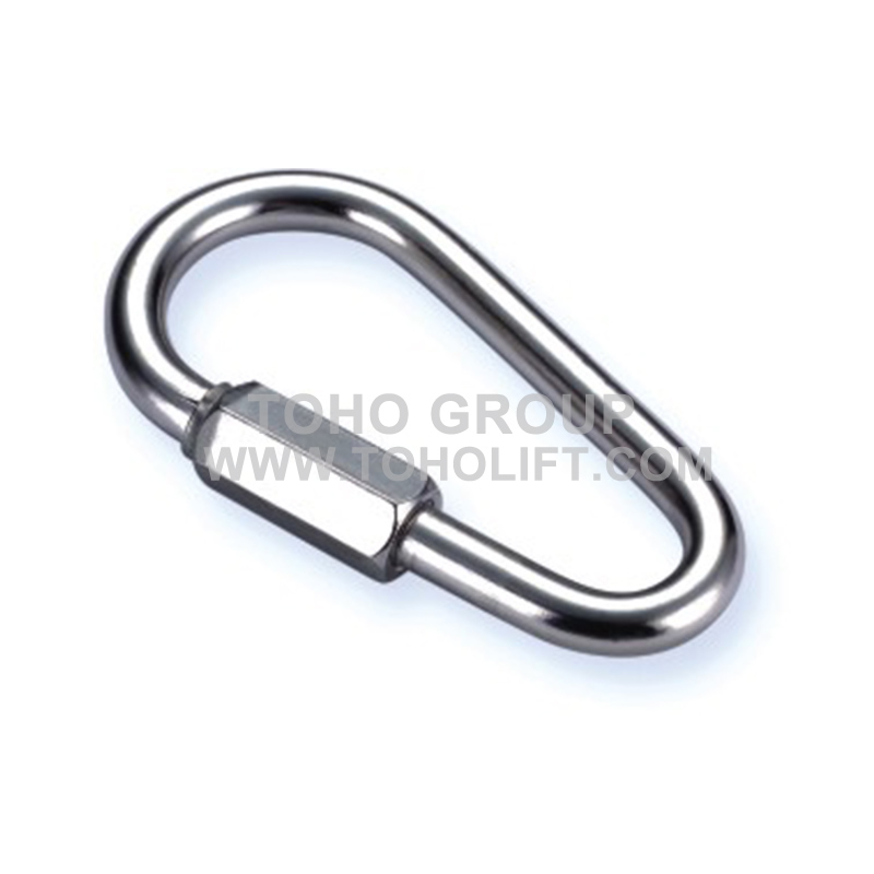 Pear Shaped Quick Link, Zinc Plated