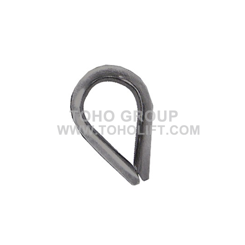 美式G411不锈钢钢丝绳套环