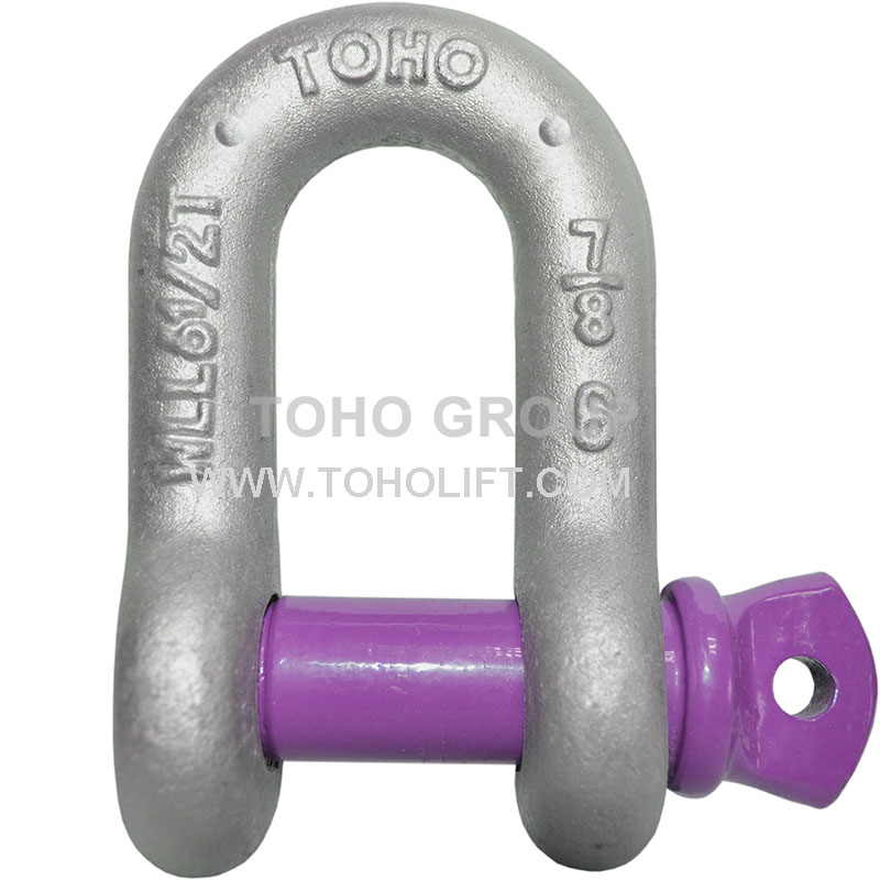 US Type Forged Screw Pin Chain Shackle T210/S210