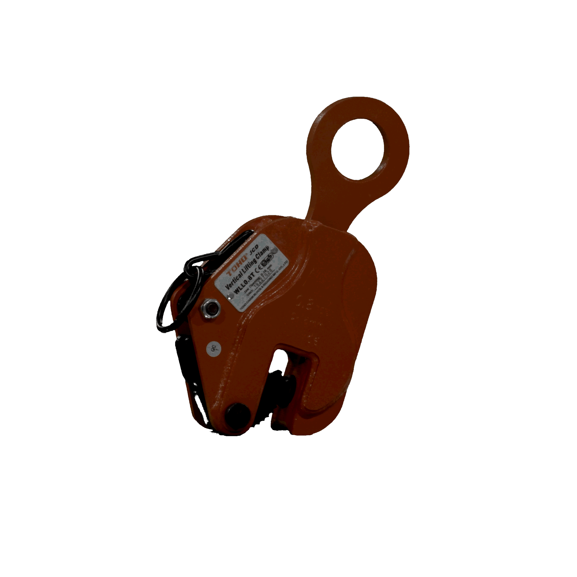 JCD VERTICAL LIFTING CLAMPS