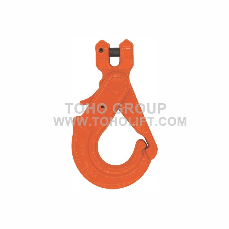 G80 Clevis Self-Locking Hook with Grip (TH-78)