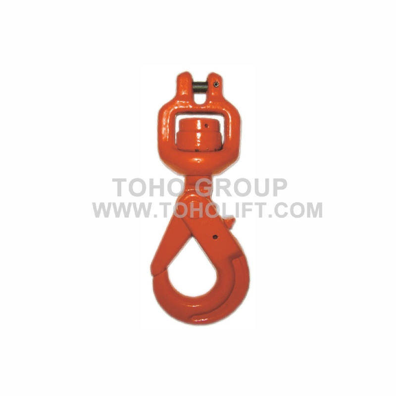 G80 Clevis Swivel Self-Locking Hook (TH-7)