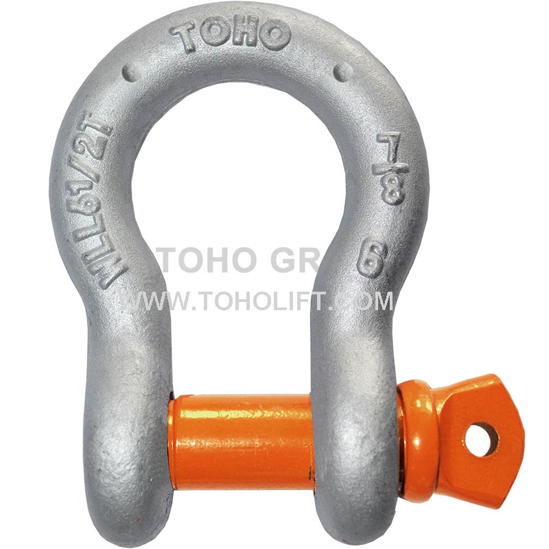 US Type Forged Screw Pin Anchor Shackle TH-SBA