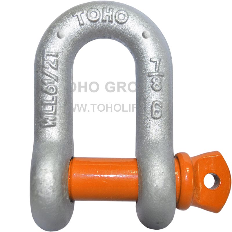 US Type Forged Screw Pin Chain Shackle TH-SDA