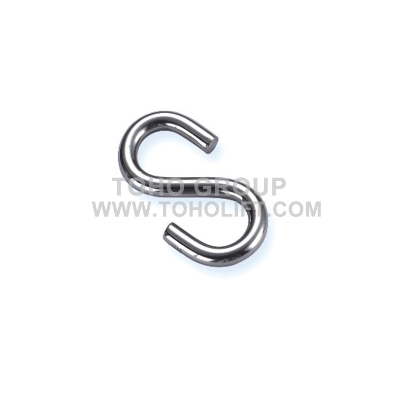 S-hook, Stainless Steel MATERIAL: AISI304 AISI316