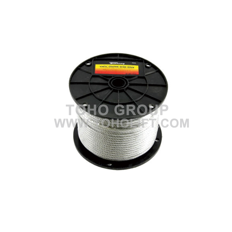 PVC/PP/PE COATED STEEL WIRE ROPE